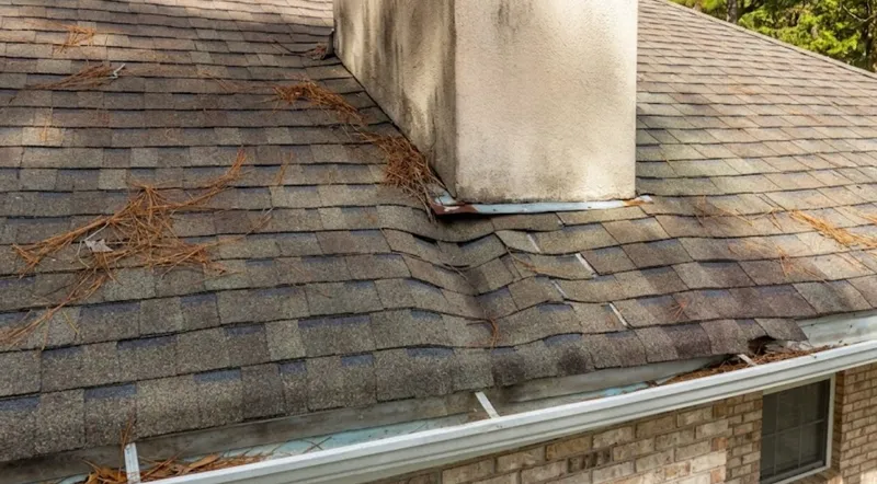 Active roof leak being repaired by Real Great Roofing contractor in Redmond, WA — pipe boot and flashing repair on asphalt shingle roof